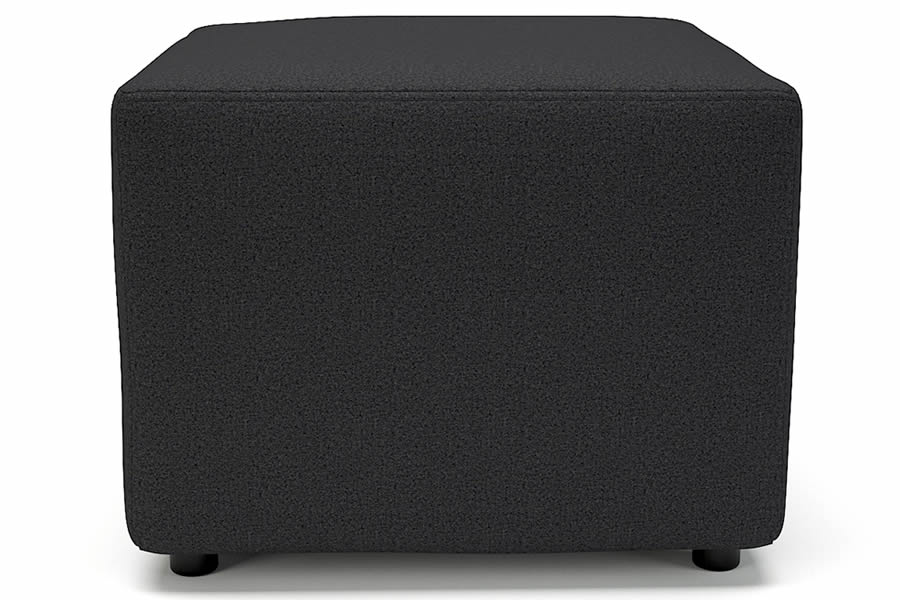 View Black Office Reception Fabric Stool Crofton information