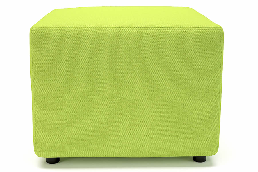 View Green Office Reception Fabric Stool Crofton information