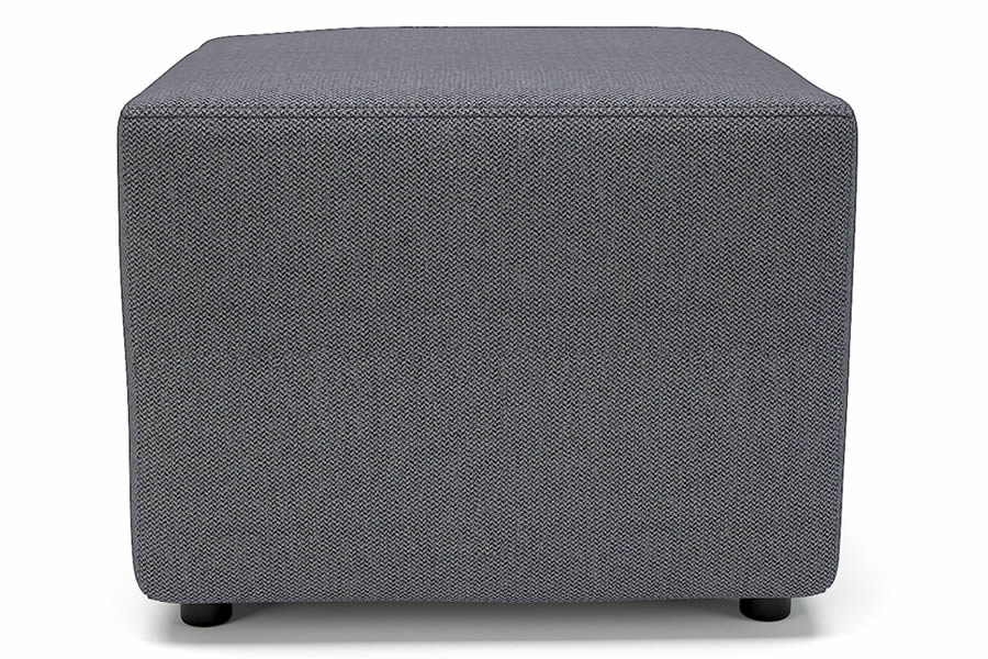 View Grey Office Reception Fabric Stool Crofton information