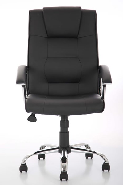 Leather Manager Office Chair - High Backed - Lumbar Support - Loughborough