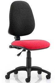 Mode Operator Chair - Cherry Red No Arms