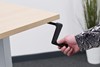 Solo Hand Crank Rectangular Height Adjustable Desk