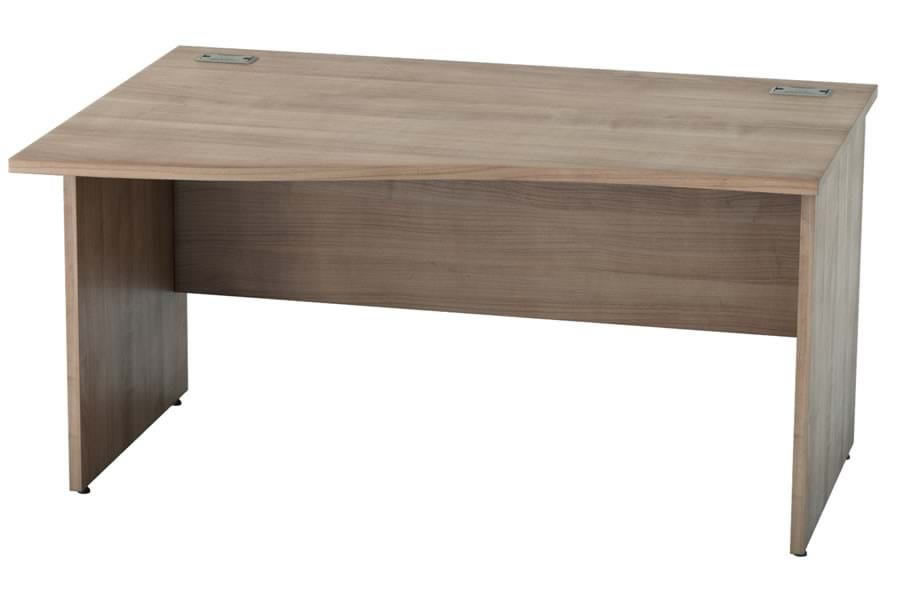 View Birch Wave Desk Left Hand 1400mm x 800mm Thames information