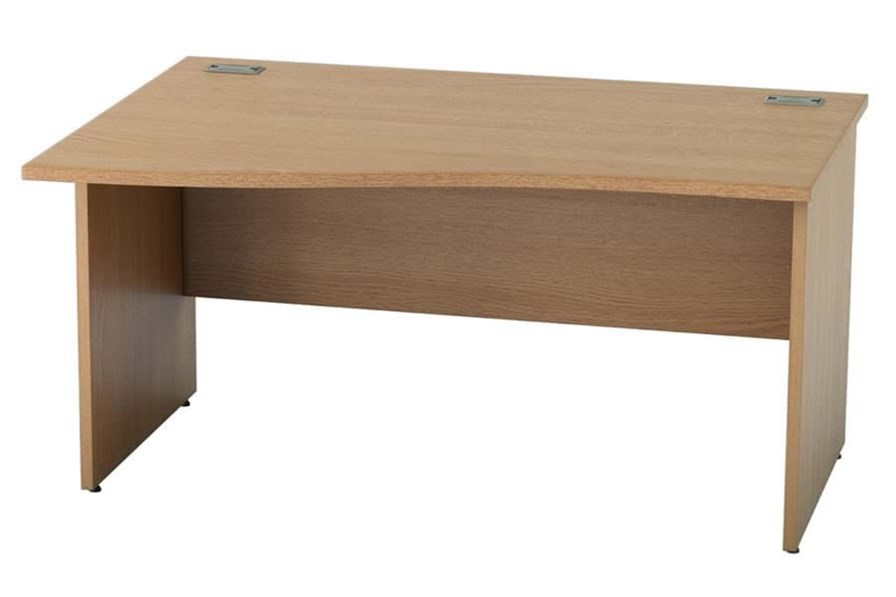 Pinch or double click to zoom Thames Wave Panel Leg Desk