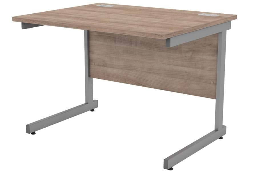 View Birch Rectangular Cantilever Office Desk 1800mm x 800mm Thames information