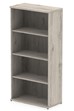 Gladstone Grey Oak 1600 Office Bookcase