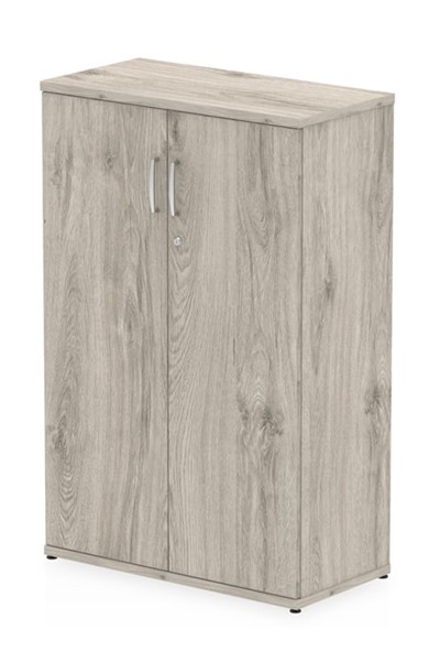 Gladstone Grey Oak Tall Office Cupboard