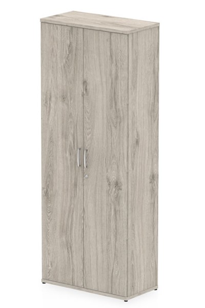 Gladstone Grey Oak Tall Office Cupboard