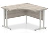 Gladstone Grey Oak Cantilever Corner Desk