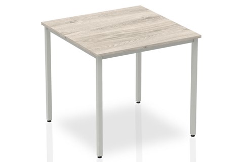 Gladstone Grey Oak Straight Table Box Frame Leg - 800mm 