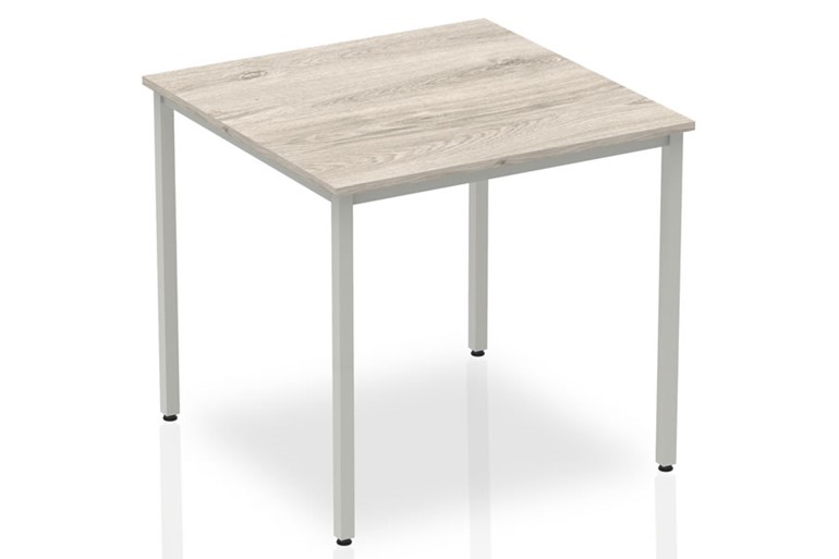Gladstone Grey Oak Straight Table Box Frame Leg