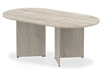 Gladstone Grey Oak 1800mm Boardroom Table