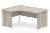 Gladstone Grey Oak Panel End Corner Desk