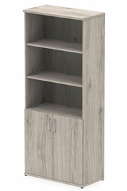Gladstone Grey Oak Open Shelf Cupboard