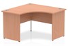 Price Point Beech Corner Desk