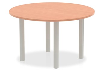 Price Point Beech 1200mm Round Meeting Table
