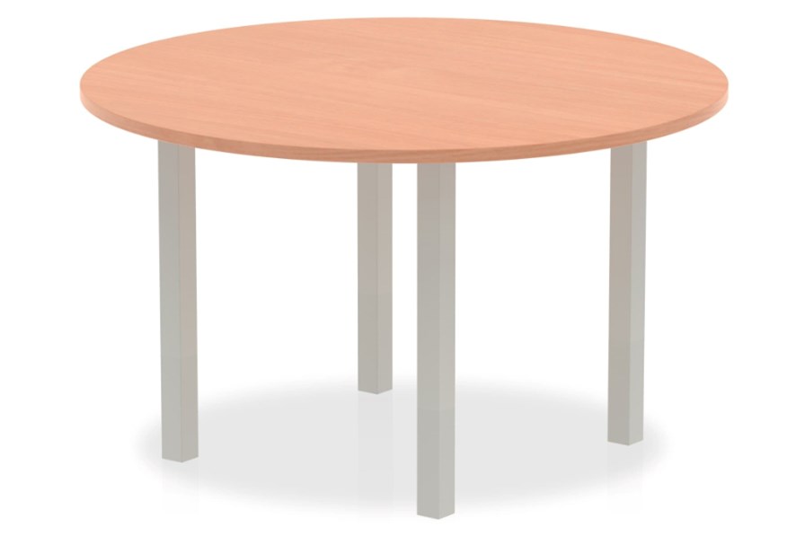 Price Point Beech 1200mm Round Meeting Table