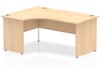 Solar Maple Panel End Corner Desk