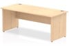 Solar Maple Rectangular Panel End Desk