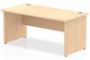 Solar Maple Rectangular Panel End Desk
