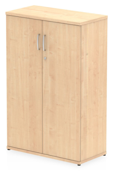 View Solar Maple 1200mm High Tall Office Cupboard information