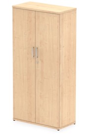 Solar Maple Tall Office Cupboard - 1600mm High