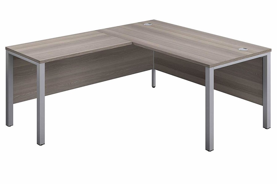 Kestral Grey Oak Corner Bench Desk