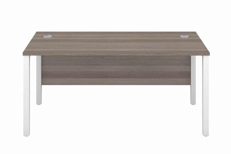 Kestral Grey Oak 1 Person Single Bench Desk