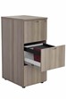 Kestral Grey Oak 3 Drawer Filing Cabinet