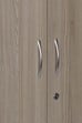 Kestral Grey Oak 1800 High Cupboard