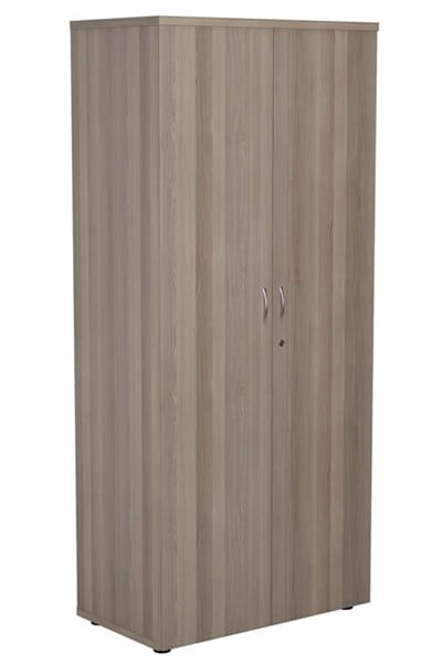 Kestral Grey Oak 1800 High Cupboard