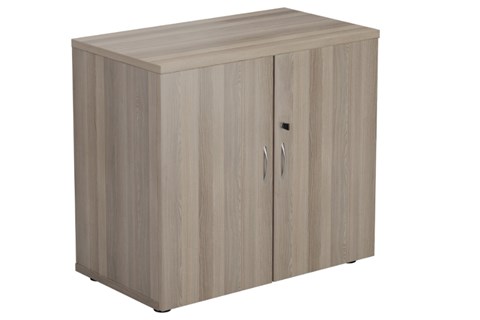 Kestral Grey Oak Cupboards - 800mm High 1 Shelf 