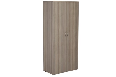 Kestral Grey Oak Cupboards - 2000mm High 4 Shelf 