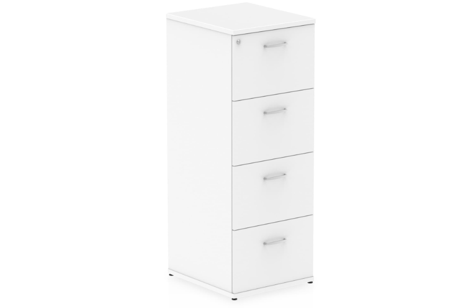 White Four Drawer Filing Cabinet, Wooden File Cabinets 4 Drawer Ikea