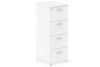 Polar White 4 Drawer Filing Cabinet