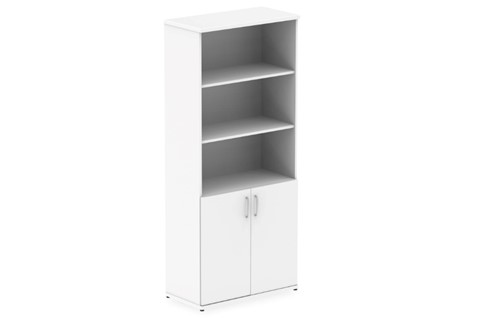 Polar White Open Shelf Cupboard