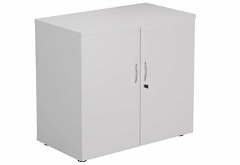 Kestral White Cupboards - 800mm High 1 Shelf 