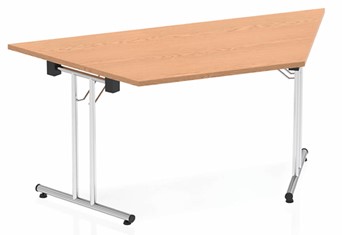 Norton Oak Trapezium Folding Table
