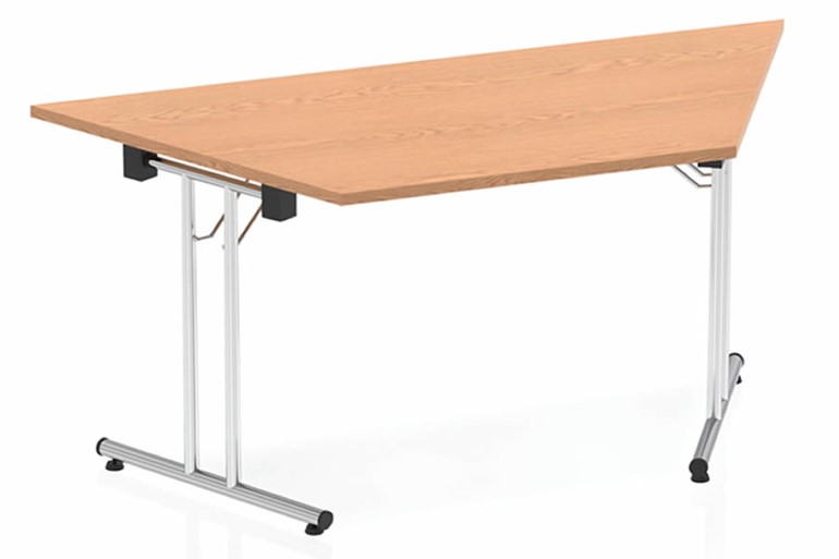Norton Oak Trapezium Folding Table