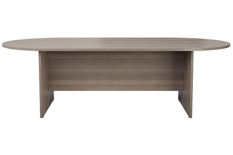 Kestral Grey Oak D End Boardroom Table