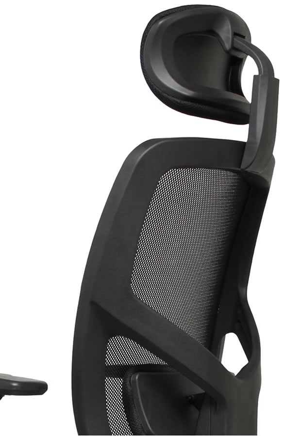 High Back Mesh Office Chair Seat Slide Adjustable Backrest Ergo Fix