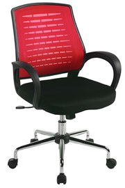 Perth Office Chair - Raspberry 