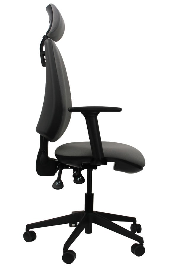 High Back Lumber Support Office Chair Seat Tilt Ergo Sit