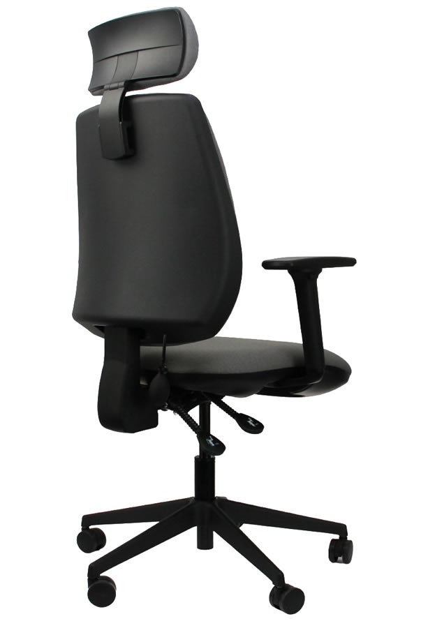 High Back Lumber Support Office Chair Seat Tilt Ergo Sit