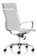 Nola High Back White Executive Office Chair