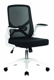Oyster Folding Arm Office Chair - Black 
