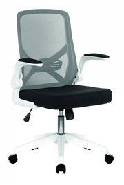 Oyster Folding Arm Office Chair - Grey 