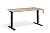 Solo Hand Crank Rectangular Height Adjustable Desk