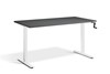 Solo Hand Crank Rectangular Height Adjustable Desk