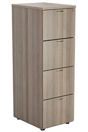 Kestral Grey Oak 4 Drawer Filing Cabinet